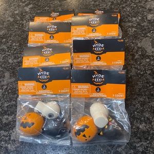 Pack of 8 (3 count) Hyde and EEK Squishy Characters